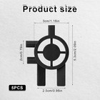 5pcs Dispenser Key For Cintas   Sanis  3-in-1 Toilet Paper Towel Dispenser Ke   