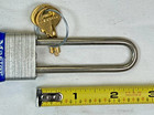 Master Lot Of 10 Padlocks 7lj Kd Long Shackle 2-1 2 clearance 3 16  Shackle Dia