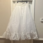 David s Bridal 9795w Full Ball Gown Slip Petticoat White Nylon Plus Size 16w