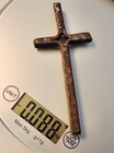 Ancient 1600- 1800 s Crucifix Bronze Cross Scotland Celtic Religious Rarity 
