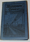 Vintage 1907 Ji Case Telegraph Cipher cypher Book  Pocket Size for Salesmen  J I