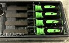 Snap-on Feeler Gauge Set   82 Pieces Straight  Step   45    green Handles  New 