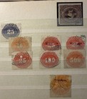 Mexico Revenue Fiscal Stamp Collection 1870s-1930s Documentos Aduanas Stock Book