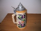 Vintage German Beer Stein  Brought From Munich In 1948 With Inscription Post Ww2