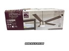 Home Decorators Merwry 52 In  Led Indoor Brushed Nickel Ceiling Fan With Light    