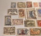 Collection Of 42 Used Stamps From Mexico Including Airmails Lot M E X