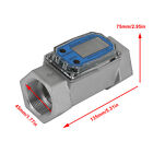 1 5  Digital Turbine Flow Meter Lcd Display Flowmeter Flow Rate Of 40-280lpm