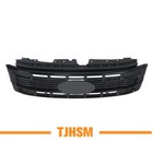 Front Bumper Upper Grille Gloss Black Replacement For F250 Xl Xlt 2023 2024