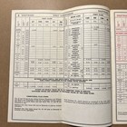 Burlington Northern Inc Railroad Company Timetable  1 Pacific Division 1968
