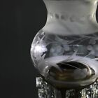 Antique Sinumbra Argand Brass And Crystal Solar Lamp C1840