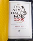 20th Rock   Roll Hall Of Fame 2005 Induction Ceremony Program   U2 Pretenders