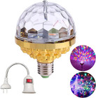 1 2set Colorful Magic Rotating Ball Light Rgb Led Plug In Disco Ball Light Party