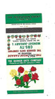 1962 Rose Parade - Pasadena    Matchcover  Quaker Oats Company