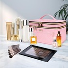 8 8l Double Layer Travel Makeup Bag Women Large Cosmetic Case Organizer For