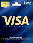Visa Gift Card  200
