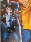 Return Of The Living Dead Original Germany Poster Topless Linnea Quigley Zombies