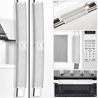 Refrigerator Handle Covers  5 Pcs  Keep Your Fridge  Stove  Oven  Light Gray