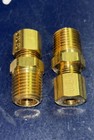 2x  Merit 1 4    Male Npt X 1 4    Compression Fitting  1 4   mnpt X 1 4    Comp Brass