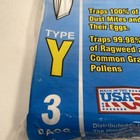 Type Y Hoover Vacuum Bags Micro Filtration Allergen Genuine Nip 4