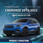 Front Left Wheel Opening Molding Fender Flares For Cherokee Altitude 2019-2023