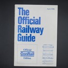 Conrail April 1976 Official Railway Guide   System Map   Stationary  Welcome