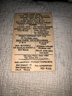 Jimi Hendrix Experience Handbill Bg140 Rick Griffin Winterland