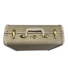 Samsonite 5416 Vintage Suitcase Greenish Grey 15  Travel Case No Key Mcm Luggage