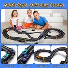 Electric Slot Car Race Track Sets - Race Car Track Sets With 4 Slot Cars 1 43   