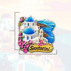 Santorini Tourist Souvenir Handmade 3d Resin Fridge Magnet Gift Idea