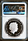 2019 The Simpsons Homer Simpson Proof  1 1oz Silver Coin Ngc Pf 70 Er 