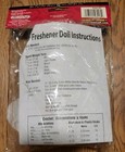 Vintage Fibre Craft 5 3 4  Air Freshener Doll Blonde Hair Blue Eyes