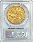 1908 Nm Gold Usa Wells Fargo Pcgs Ms 66  20 St  Gaudens Double Eagle No Motto 
