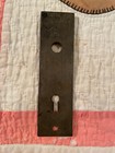 1 Cast Iron 1890 s Eastlake Victorian Door Knob Backplate  Free S h