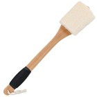 Long Handle Back Scrubber Brush - Natural Luffa Exfoliating Sponge For Shower