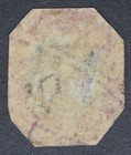 India Sg22 Qv 1854 4a Deep Blue   Red  Head Die Iii  Frame Die Ii  Cut To Shape