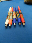 Lot Of 5 vintage Naked  Man   Women Floaty Pen Made In Denmark
