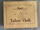 Vintage Box Of 45 Apex Tailors    Chalk White