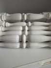 White Wood Colonial Balusters 35 75  X 1 75  Lot Of 15