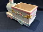 Vintage Japan Napcoware Ceramic Train Planter Express Nursery Newborn Baby Mcm