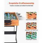 Uimoso 42 Inch Folding Foosball Soccer Game Table Standard Size Indoor Table