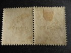 East Africa And Uganda Kgv Overprint Misses Numbers Sc 62a Pair