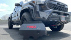 Custom 2024 -2025 Tacoma Skid Plate Black   Red