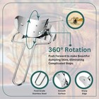 Dumpling Maker Kit Stainless Steel Dumpling Mold Maker  Momos For Easy Dumpling