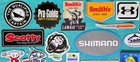 35  - Different   Authentic - Sport Fishing Decals Lot - Offshore Vinyl Stickers