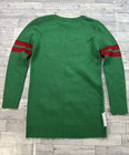 Holiday Time Ugly Christmas Sweater Merry Pugmas Dog Xmas Green Large