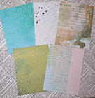Card Making Kit Paper Embellishments For 5 Multi-occasion Cards  free Spirit 