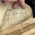 Vintage 50s Wool Trouser Jeff Goldstein  Inc  N y  Black Size 28x28