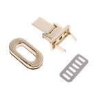 Metal Clasp Turn Locks Twist Lock For Diy Handbag Shoulder Bag Purse Hardware Ac
