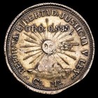  M  xico - Campo Morado 2 Pesos  24 41g  1915 Gerrero Ensayador C  -m   Km-660 M