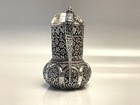 Antique Kashmiri Indian 900 Silver Creamer Cream Jug Cobra Snake Handle Kutch